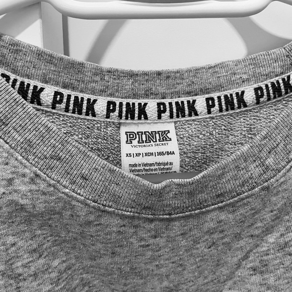 VSpink crew neck sweater with zipper detail - Picture 3 of 3